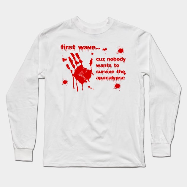 First Wave Long Sleeve T-Shirt by TaLynn Kel's Favorite Things